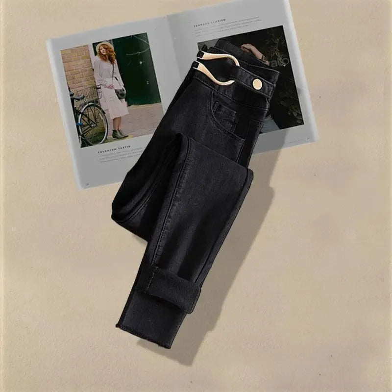 Women's Urban Jeans & Top Matching Korean Set - Premium Sets from Craftklart Dropship - Just $9.43! Shop now at Craftklart.store