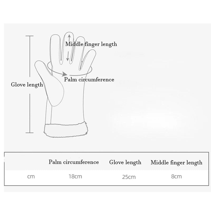 Women Keep Warm Touch Screen Cute Lovely Soft Gloves