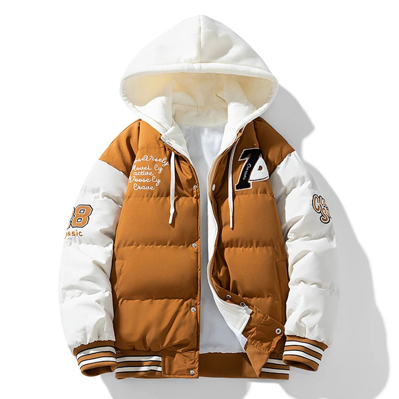 Men's Urban Casual Parka Hooded Outwear Jackets