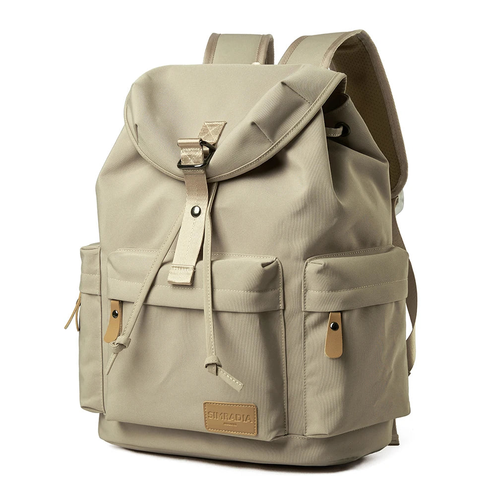 Canvas Backpack for Women, Durable 14 inch Laptop