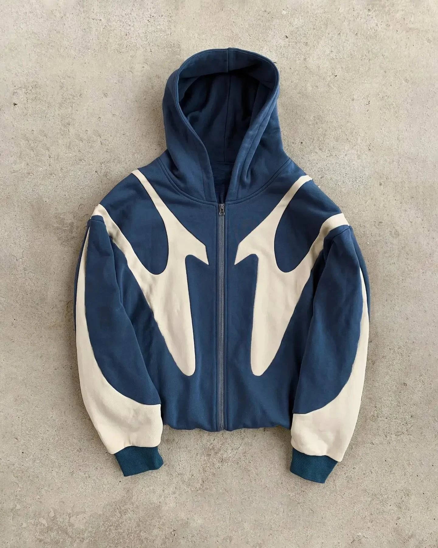 Streetwear Y2K Zip Up Hoodie Men | Minimalist Streetwear | Craftklart