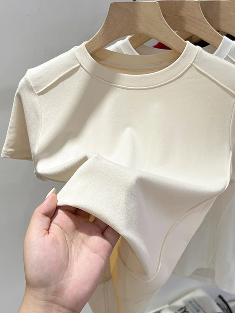 Women's loose half-sleeve On Trend T-shirt Harajuku - Premium T-Shirt from Craftklart Dropship - Just $9.98! Shop now at Craftklart.store