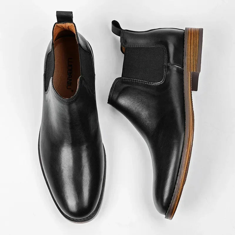 Men's Formal Chelsea Leather Boots