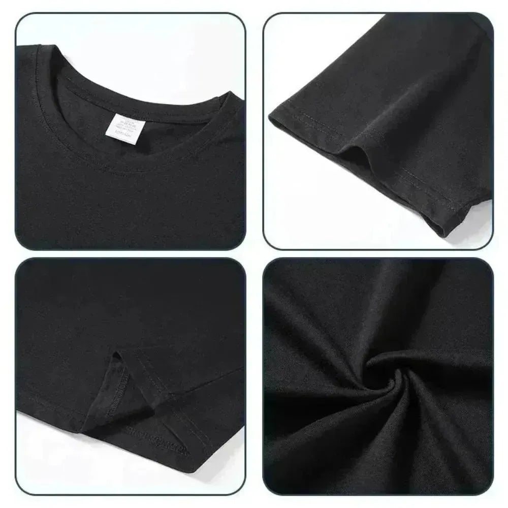 Aphex Twin Big Face: Basic Black Double-sided T-shirt