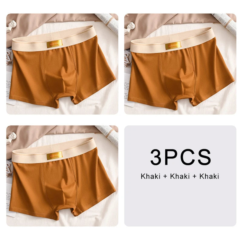 3PCS Cotton Breathable Comfortable Boxer Shorts - Premium Boxer from Craftklart Dropship - Just $6.94! Shop now at Craftklart.store