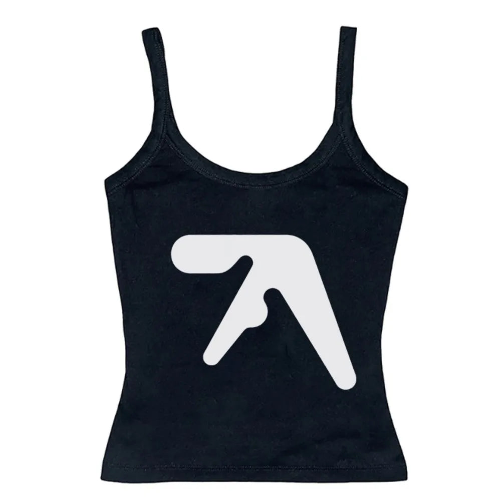 Aphex Twin Sweetheart Corset Halter Gothic Punk Tops