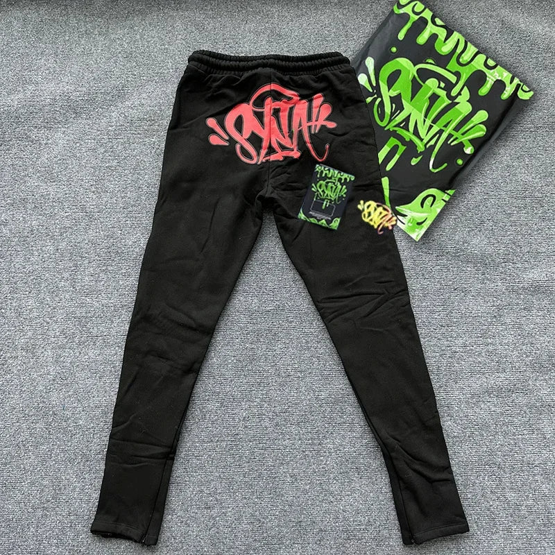 Black Pullover Sy-world Streetwear Sets