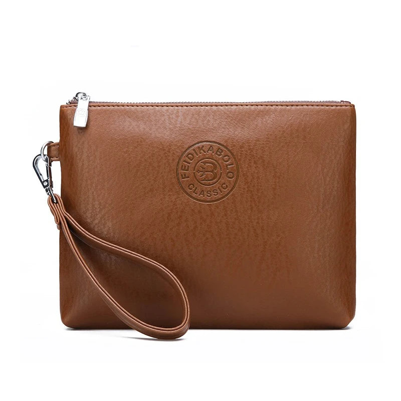 New PU Leather Business Style Men's Clutch - Premium Handbags from Craftklart Dropship - Just $13.99! Shop now at Craftklart.store