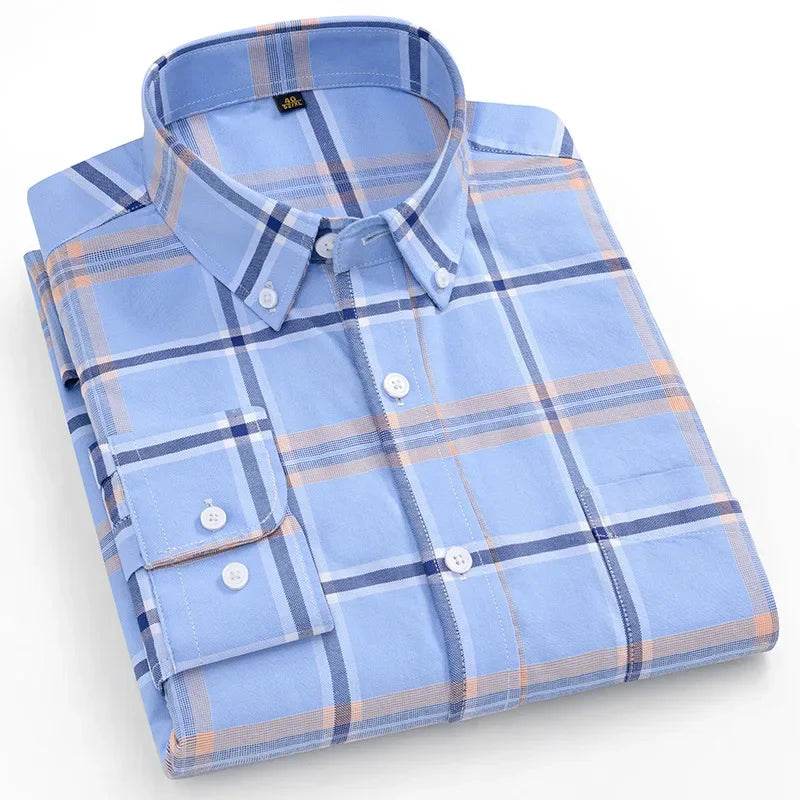 Heavy Men Oxford 100% Cotton Men's Shirt