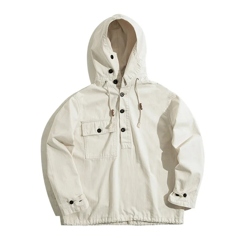 Hooded Sweatshirt for Men Distressed Hem with Letter Print Decoration - Premium Hoodies from Craftklart Dropship - Just $41.91! Shop now at Craftklart.store