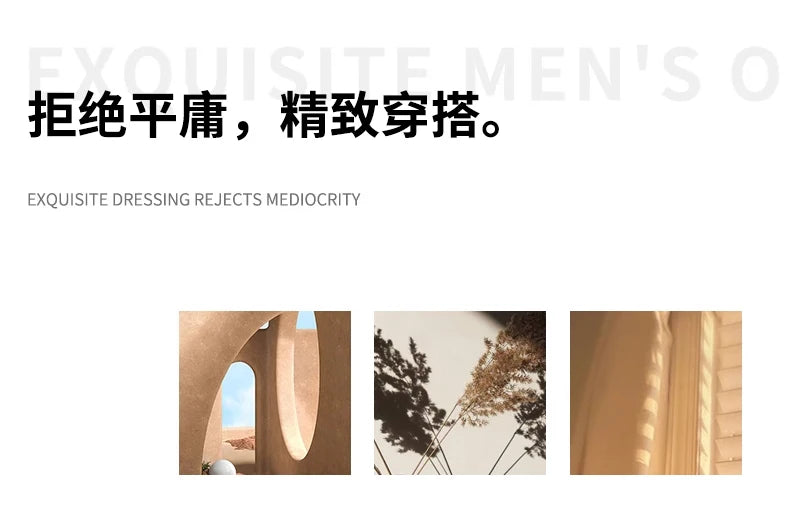 New Fashion Men's 100% Wool Pullover Half-high Collar Sweater - Craftklart.store