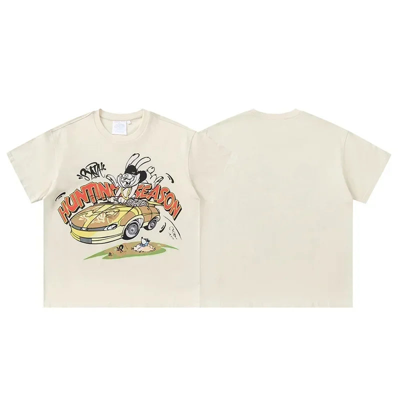 Branded Y2K Summer Tops Clothing - Premium T-Shirt from Craftklart Dropship - Just $14.49! Shop now at Craftklart.store