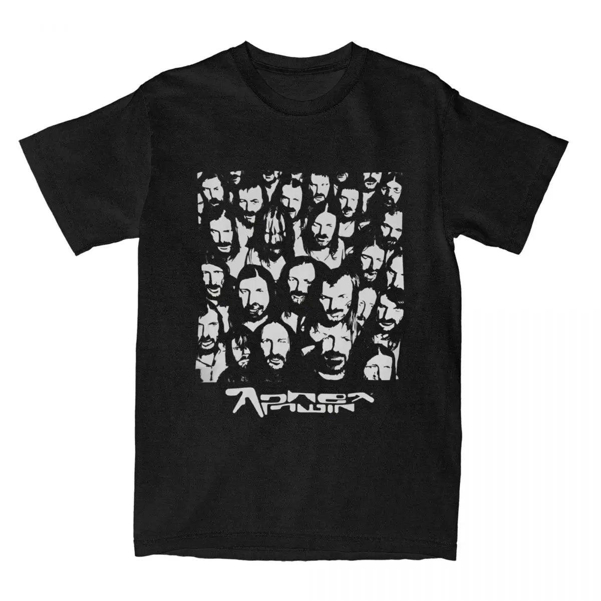 Aphex Twin 100% Cotton Crew Neck Tee Shirt Printing T-Shirt