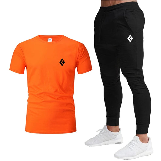 Men's Sportswear Set Casual Tracksuit - Premium Activewear from Craftklart Dropship - Just $9.55! Shop now at Craftklart.store