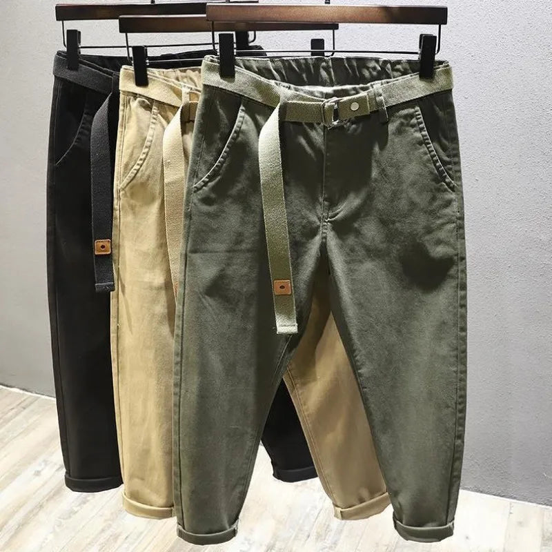 Big Pockets Men Cargo Pants Black High Street Baggy - Premium Cargo Pants from Craftklart Dropship - Just $43.20! Shop now at Craftklart.store