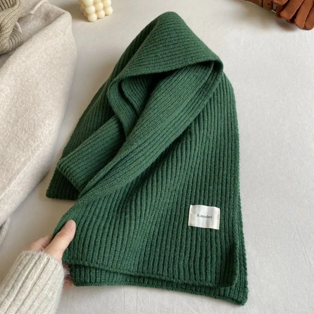 Urban Casual Solid Color Scarves
