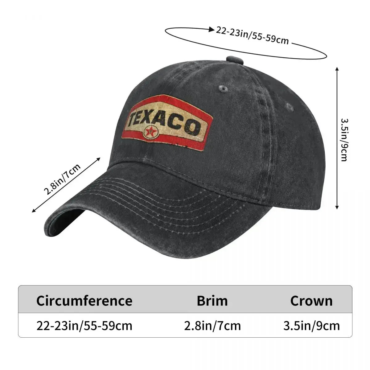 Pétrole et gaz Texaco Classic Urban Cap