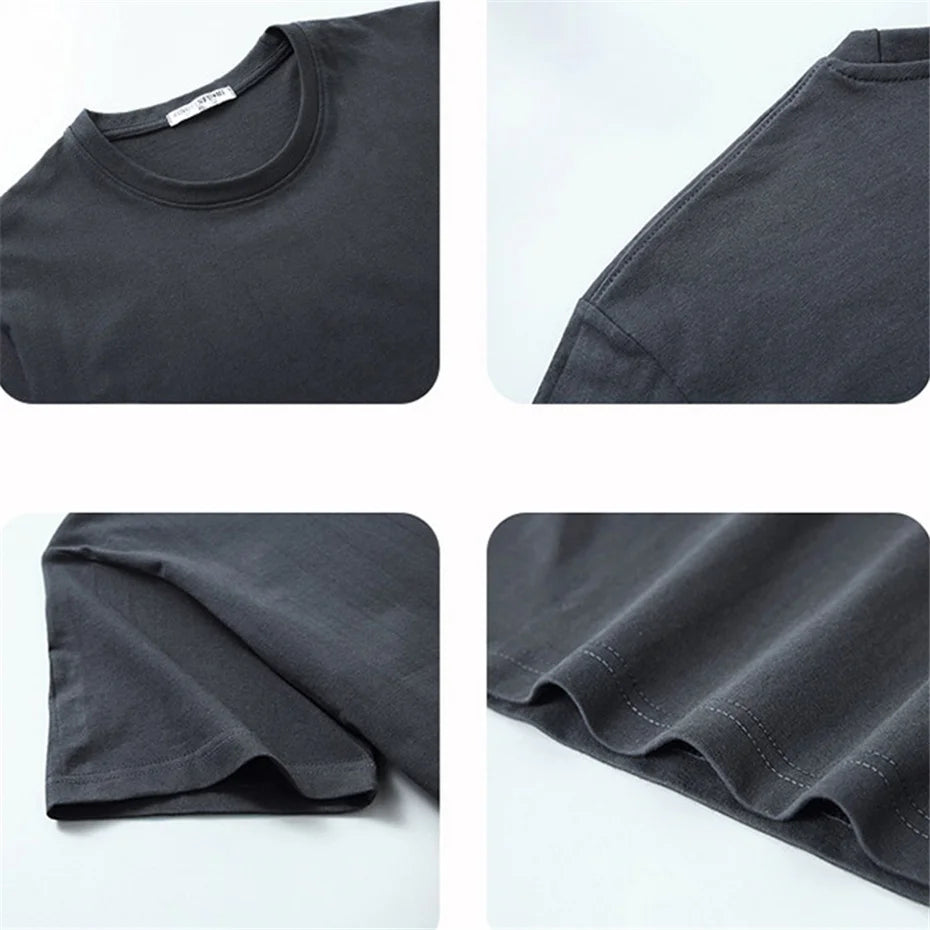 Summer Men's Cotton Shirts up-to 12XL - Premium T-Shirt from Craftklart Dropship - Just $18.68! Shop now at Craftklart.store