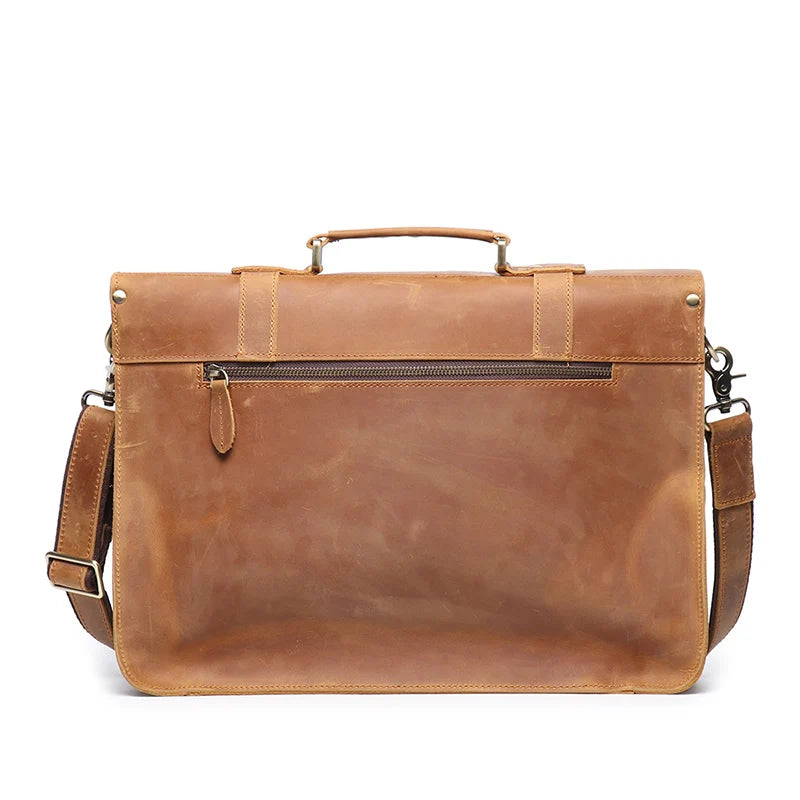 Men's Urban Office Briefcases Genuine Leather - Craftklart.store