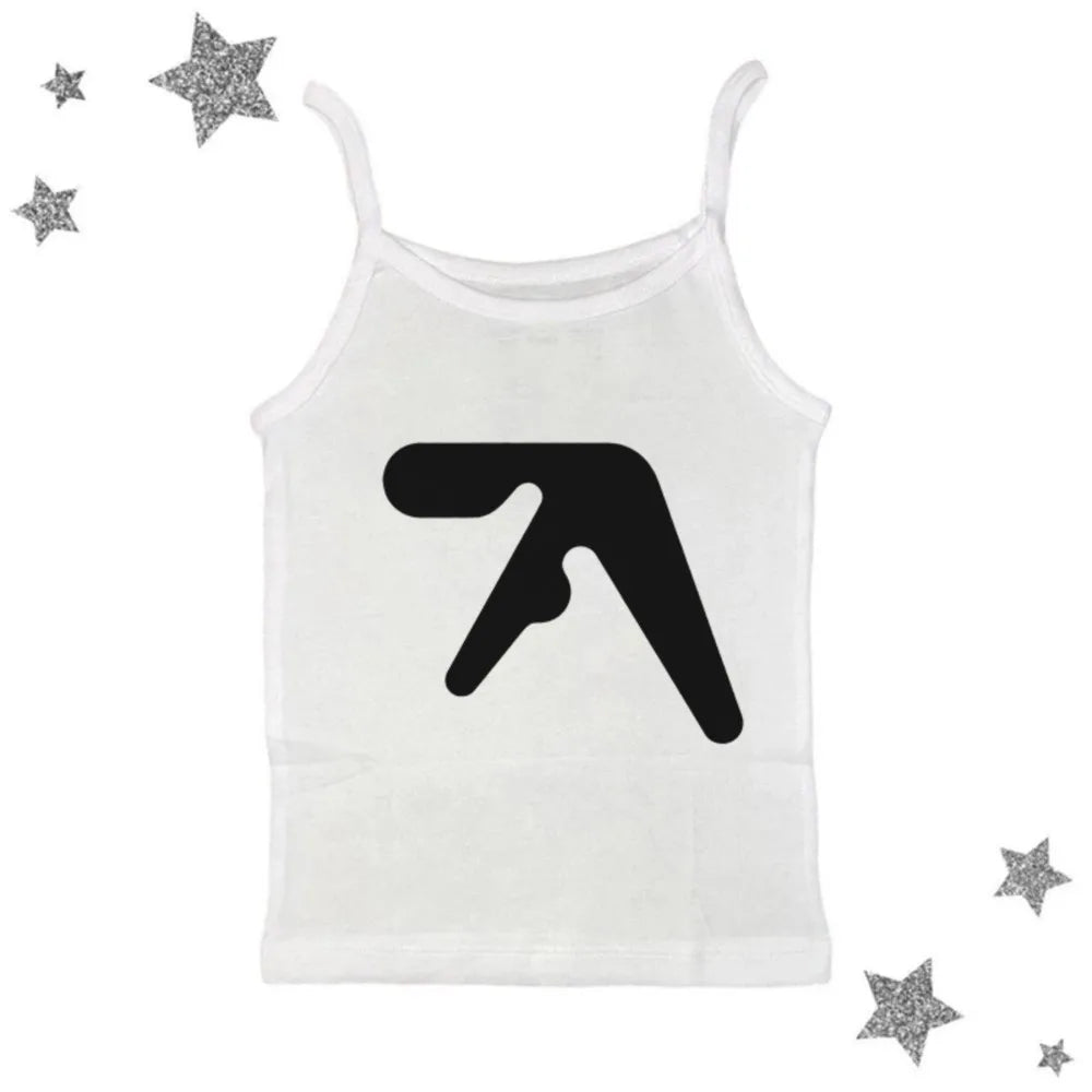 Aphex Twin Sweetheart Corset Halter Gothic Punk Tops