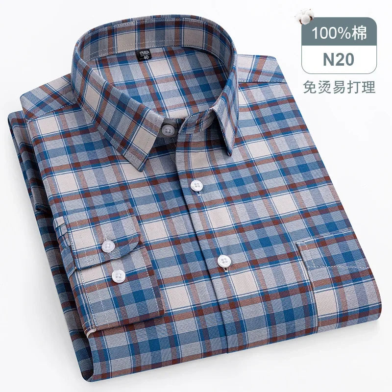Heavy Men Oxford 100% Cotton Men's Shirt