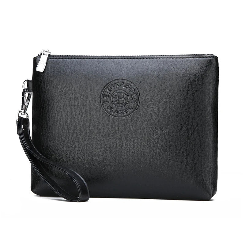 New PU Leather Business Style Men's Clutch - Premium Handbags from Craftklart Dropship - Just $13.99! Shop now at Craftklart.store