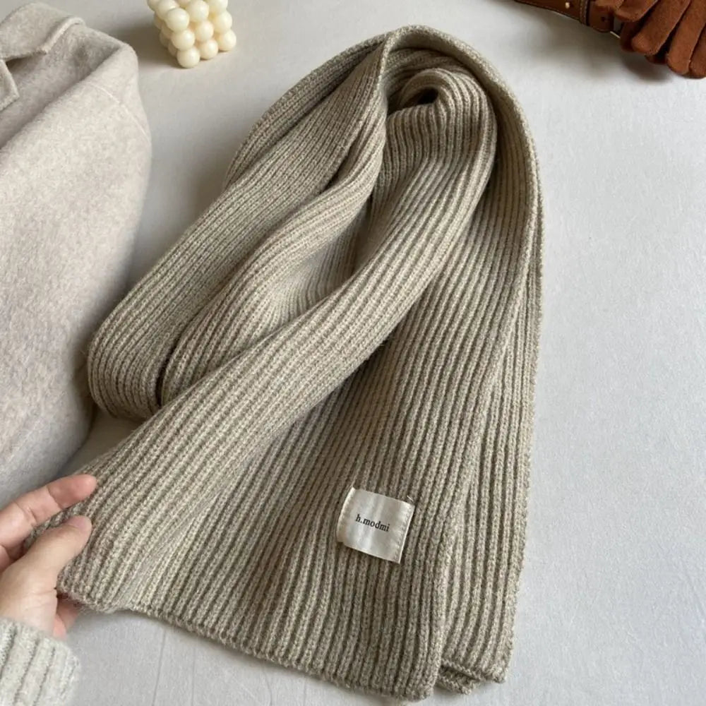 Urban Casual Solid Color Scarves