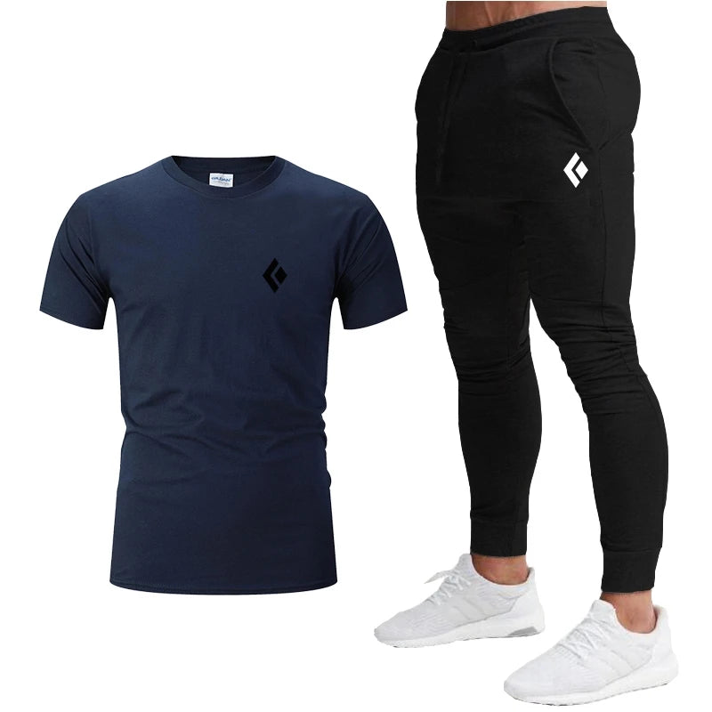 Men's Sportswear Set Casual Tracksuit - Premium Activewear from Craftklart Dropship - Just $9.55! Shop now at Craftklart.store