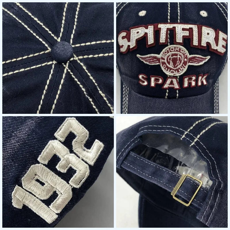 Cotton Embroidered Letter Printed Baseball Cap - Premium Cap from Craftklart Dropship - Just $6.59! Shop now at Craftklart.store