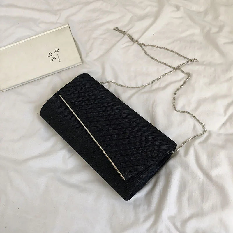 Women Urban Moonlight Evening Sequin Clutch Bag