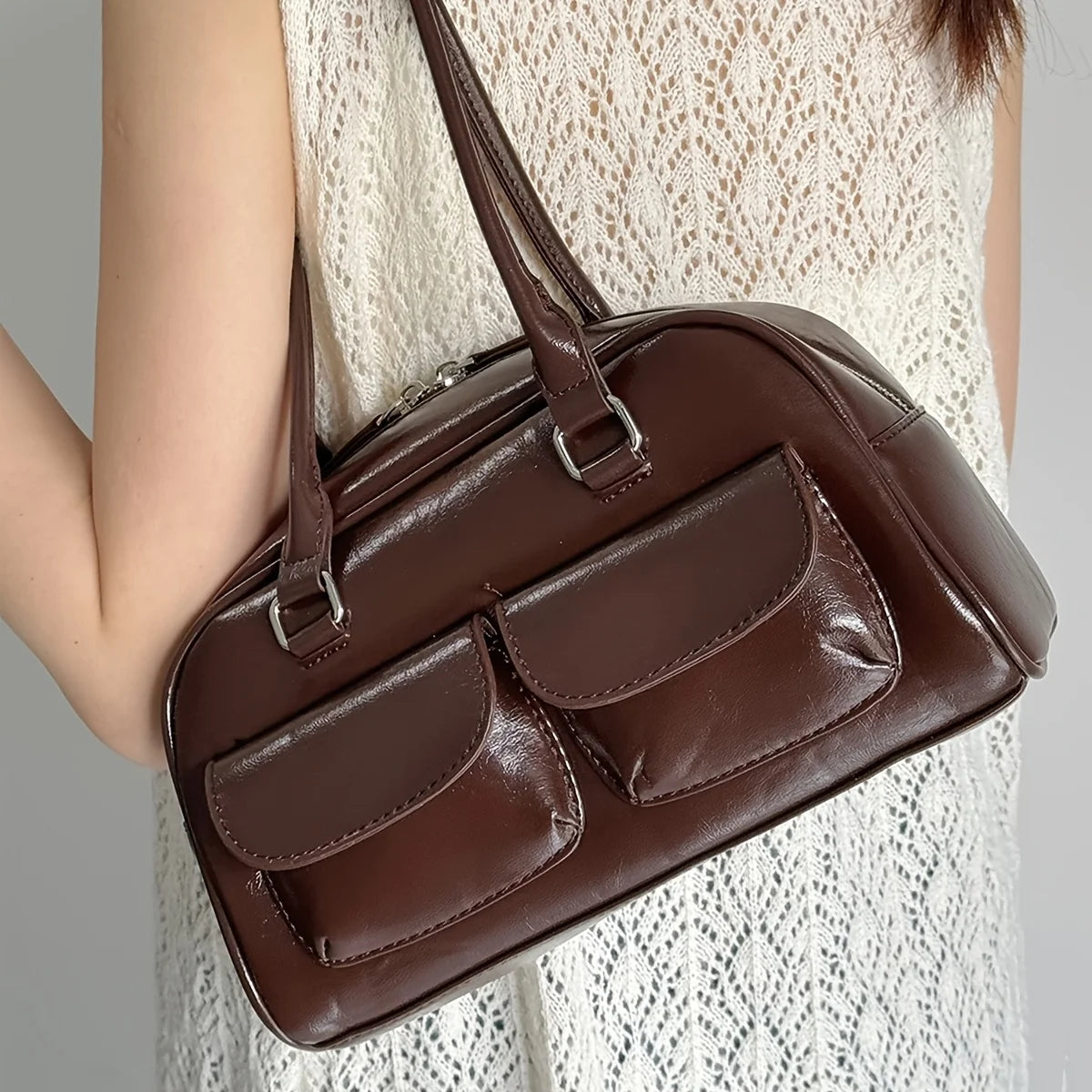 Niche Design Women Tote Shoulder Bag