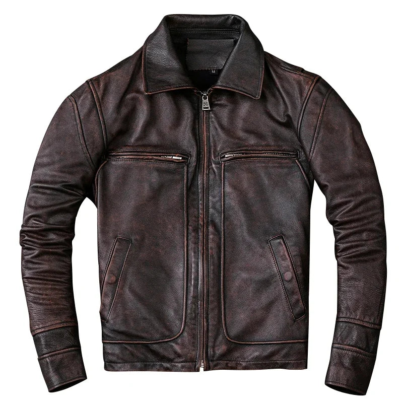 Urban Styled Leather Motorcycle Biker Jackets - Craftklart.store