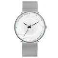 Men's Ultra Thin Stainless Steel Mesh Belt Quartz Wrist Watch - Premium Watches from Craftklart Dropship - Just $18! Shop now at Craftklart.store
