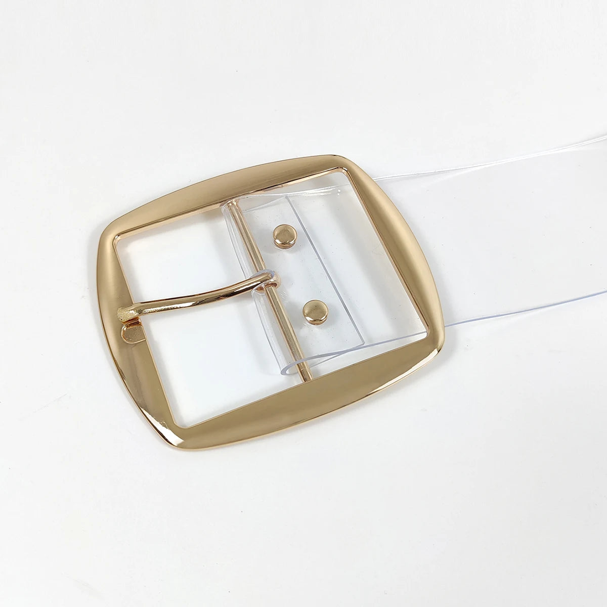 Urban Chic White Clear Belts For Women