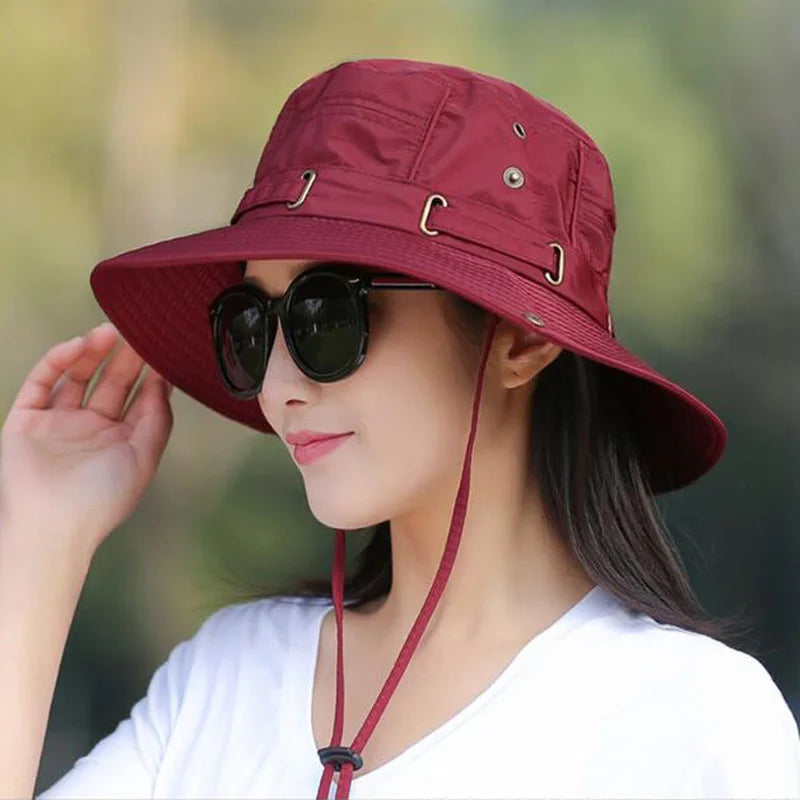 Women's Summer Bucket Hat - Premium Hats from Craftklart.store - Just $7.89! Shop now at Craftklart.store