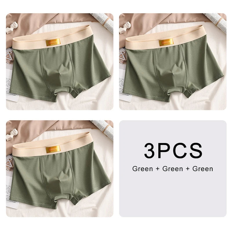 3PCS Cotton Breathable Comfortable Boxer Shorts - Premium Boxer from Craftklart Dropship - Just $6.94! Shop now at Craftklart.store