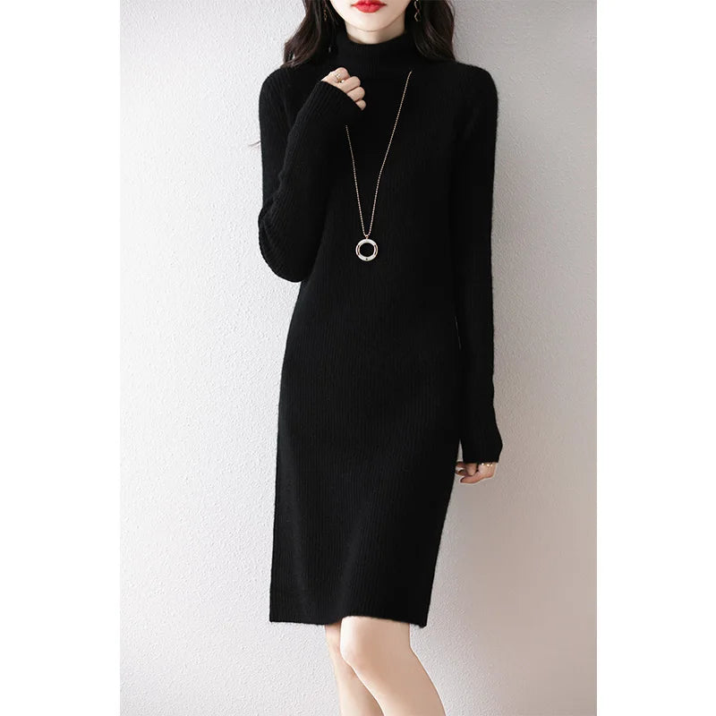 Women's Wool Short Winter Dress