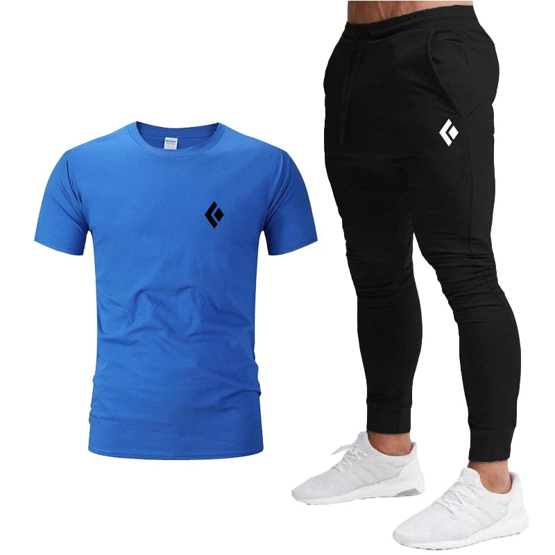 Men's Sportswear Set Casual Tracksuit - Premium Activewear from Craftklart Dropship - Just $9.55! Shop now at Craftklart.store