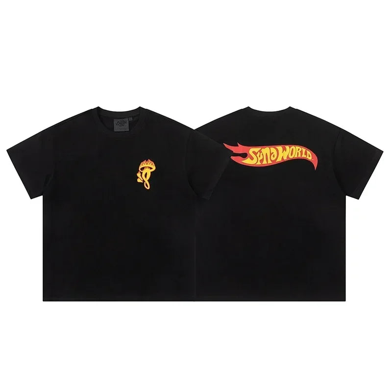 Branded Y2K Summer Tops Clothing - Premium T-Shirt from Craftklart Dropship - Just $14.49! Shop now at Craftklart.store