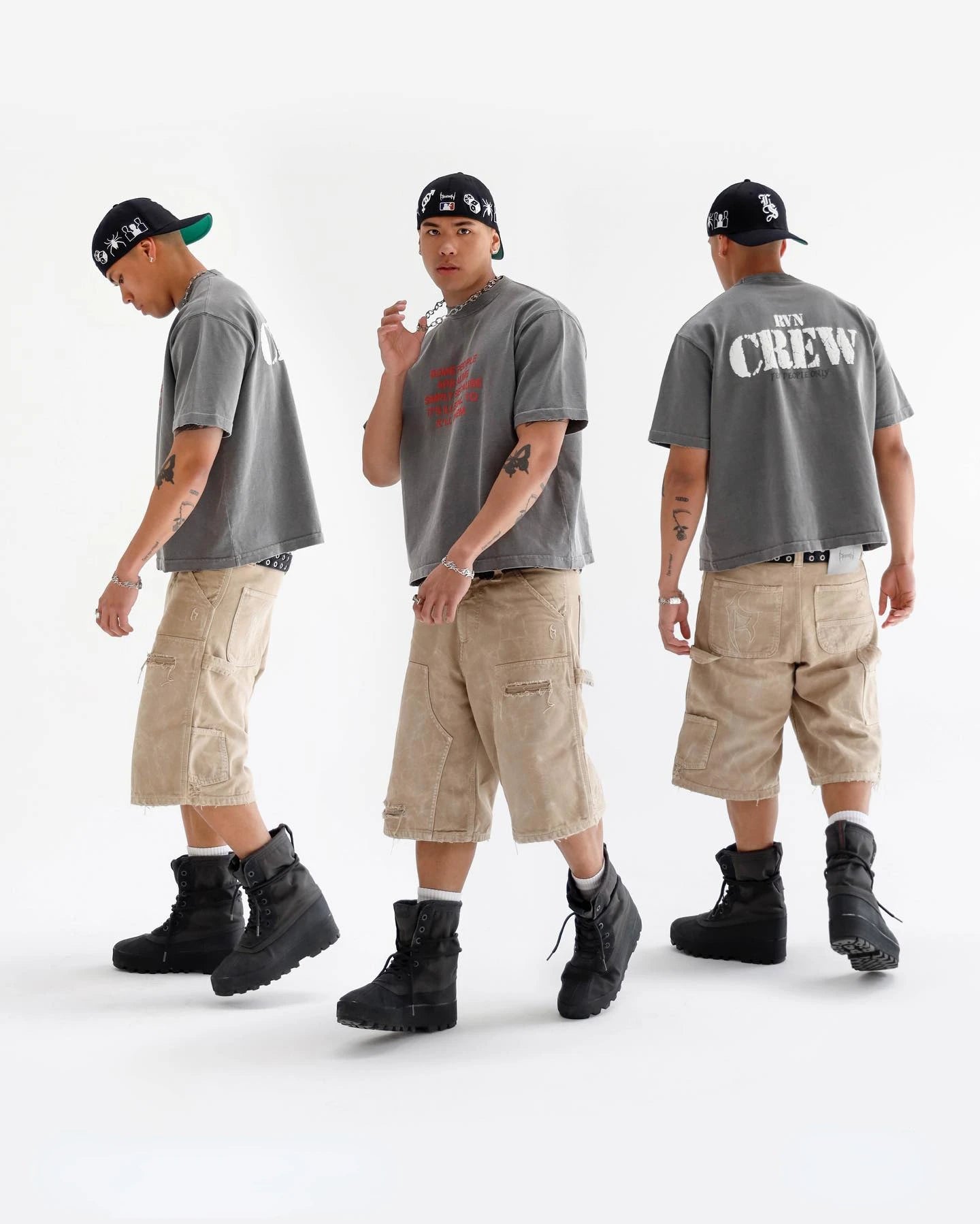 Men's Ripped Hole Denim Baggy Work Shorts - Premium Shorts from Craftklart Dropship - Just $29.93! Shop now at Craftklart.store