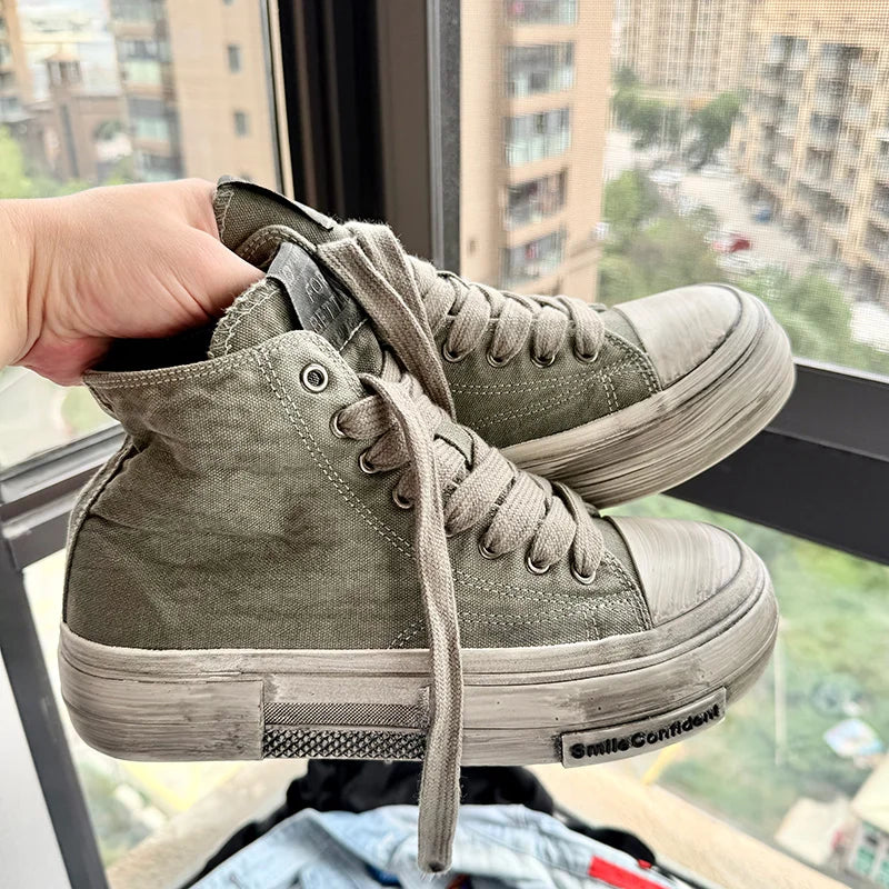 Urban Casual Canvas Men's Sneakers