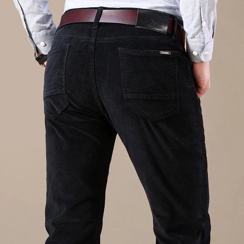 Men's Corduroy Business Casual Pants - Craftklart.store