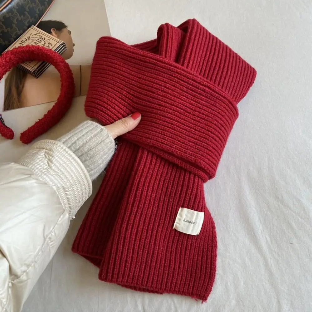 Urban Casual Solid Color Scarves