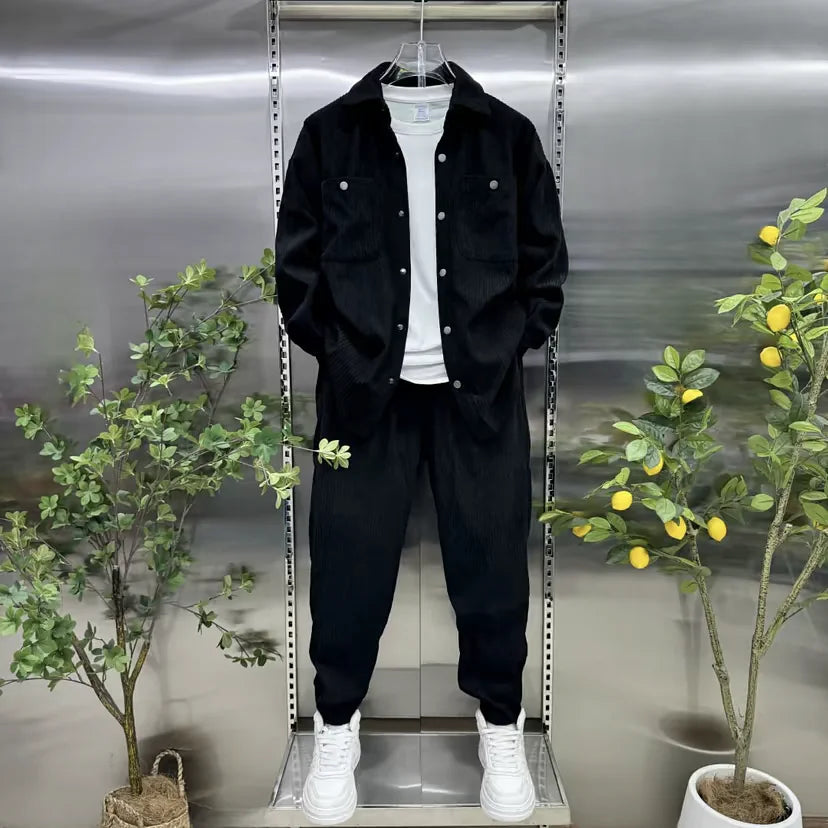 Urban Styled 2025 Men's Versatile Two-piece Set - Premium Sets from Craftklart Dropship - Just $65.34! Shop now at Craftklart.store
