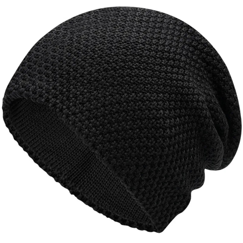 Big Size Beanie Dad Winter Knitted Hats 58-63cm - Premium Beanie from Craftklart Dropship - Just $3.98! Shop now at Craftklart.store