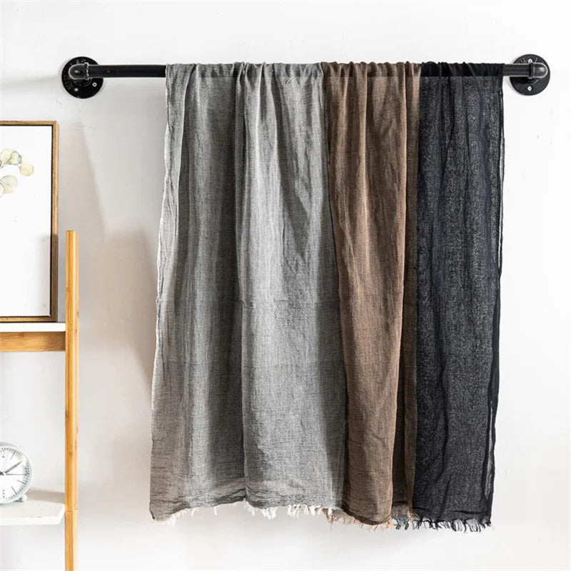 Men's Designer Patchwork Cotton Linen Scarf - Premium Scarves from Craftklart Dropship - Just $3.99! Shop now at Craftklart.store