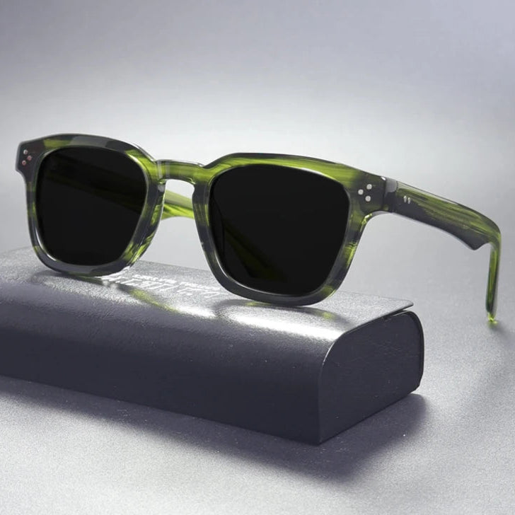 Handmade Acetate Polarized Sunglasses - Premium Sunglasses from Craftklart.store - Just $29.99! Shop now at Craftklart.store