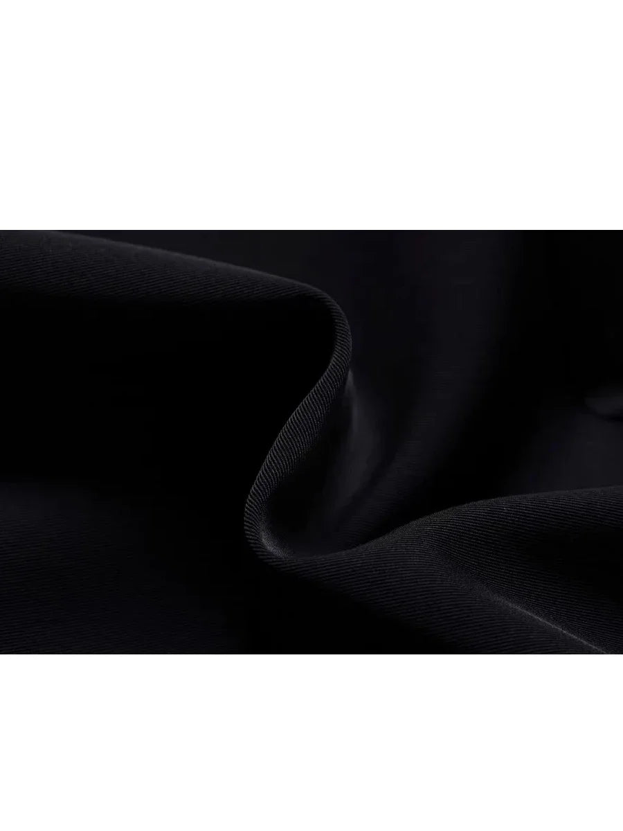 Academy Style Waist Slimming Pleated Suit Dress for Women
