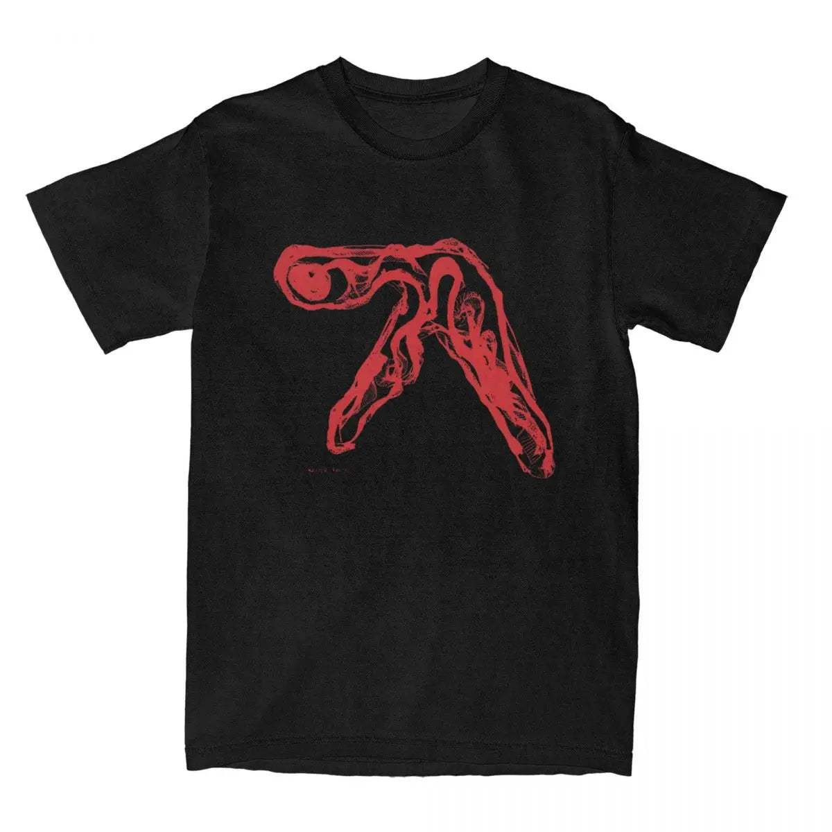 Aphex Twin 100% Cotton Crew Neck Tee Shirt Printing T-Shirt
