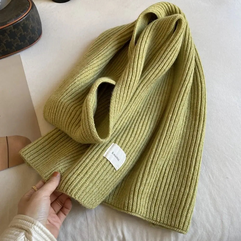 Urban Casual Solid Color Scarves